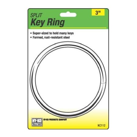 Hy-Ko Prod Split Key Ring KC112